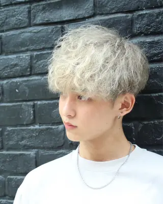 ショート カラー ヘアアレンジ メンズ 【メンズヘアの匠】 タニ 心斎橋 アメ村のヘアスタイル