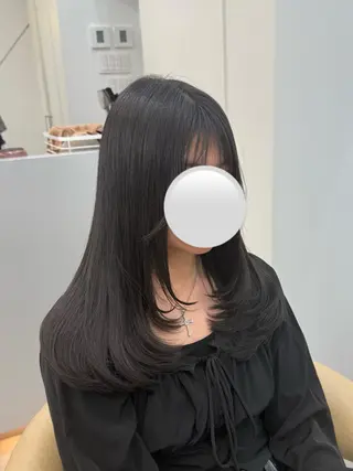セミロング ”骨格似合わせ” 美容師NAKOのヘアスタイル