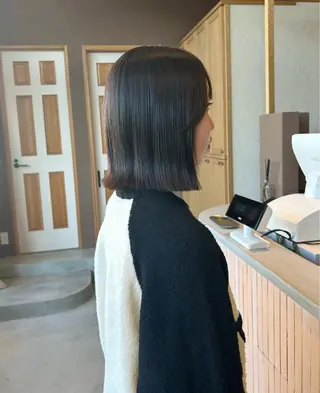 ショート 阿部野 明優梨のヘアスタイル