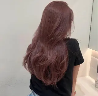 ロング カラー お顔まわりカット たなかちなみ🦤♡のヘアスタイル