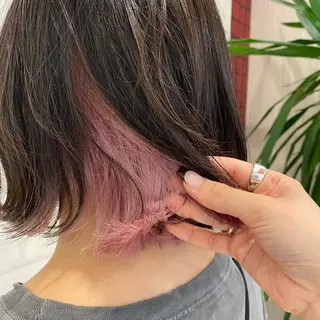 ショート カラー ヘアアレンジ ULTOWA/銀座 ERIのヘアスタイル