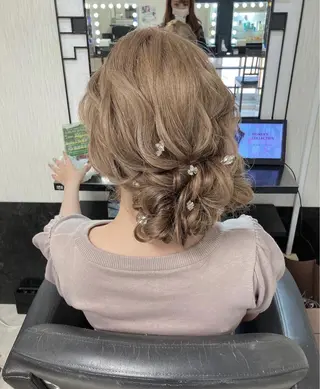 セミロング ベルグローヘアセット 🤍まりこのヘアスタイル