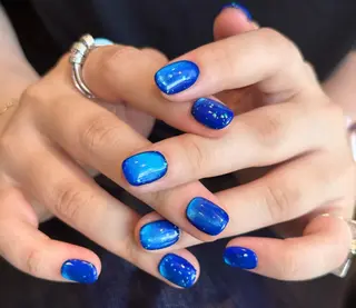 ネイル By moonネイル 🌷ワンホン/韓国風のネイルデザイン