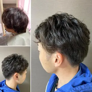 パーマ メンズ くせ改善師 髪質改善師ゴトウのヘアスタイル