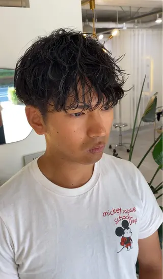 メンズ 透明感カラー／メンズ 特化kazumaのヘアスタイル