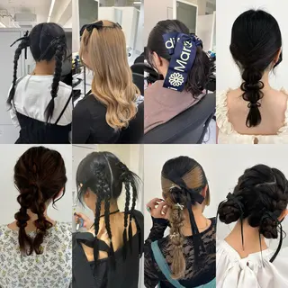 ヘアアレンジ Ayano🎀似 合わせ×透明感🎀のヘアスタイル