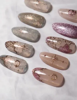 ネイル なんば7nail YUZUHAのネイルデザイン