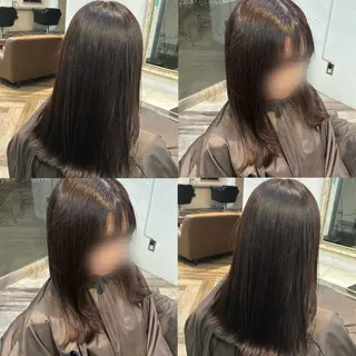 ミディアム カラー HONAMI .のヘアスタイル