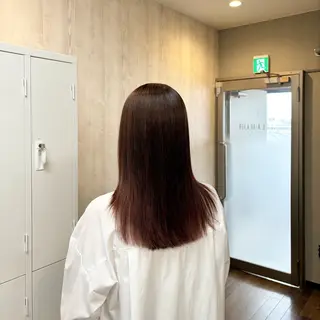 ミディアム 🩵 honoka🩵のヘアスタイル