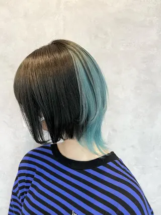 カラー SALOWIN栄 高須大貴のヘアスタイル