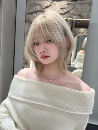 ミディアム カラー 🌈Hiroki🌈 福岡の愛され美容師のヘアスタイル