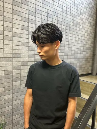 ショート パーマ メンズ 💈メンズ短髪特化 ✂︎伊藤大輝💈のヘアスタイル