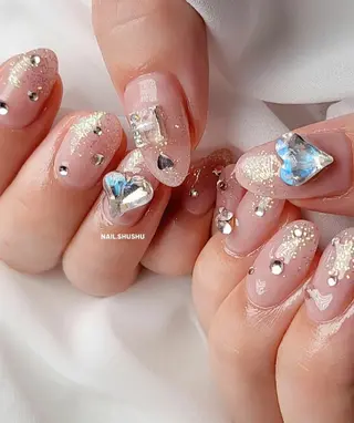ネイル 3dパーツ/流行り 👧shushu❤️のネイルデザイン