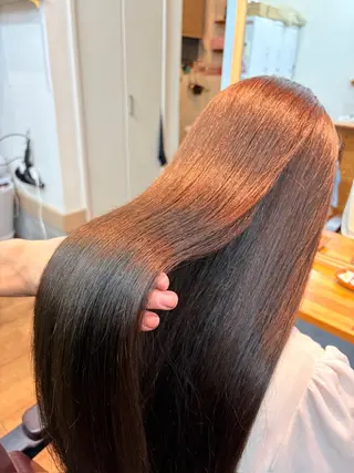 ロング カラー 髙木 優人のヘアスタイル
