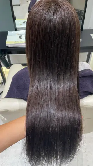 ロング パーマモデル募集🌈 森脇帆南のヘアスタイル
