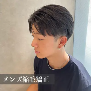 パーマ メンズ ダウンパーマ特化💎 ボブ・レイヤーりなのヘアスタイル