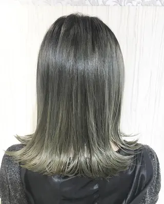 ショート ミディアム カラー ヘアアレンジ ✨艶髪✨透明感✨ 山内大樹のヘアスタイル