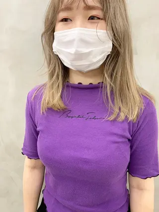 カラー モエ 代々木公園/神山町のヘアスタイル