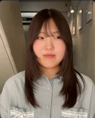 カラー koiki/赤味消し /艶カラー🎀✨のヘアスタイル