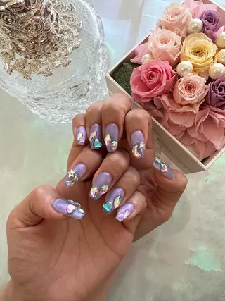 ネイル CREVIO小美玉店 店長RIRIのネイルデザイン