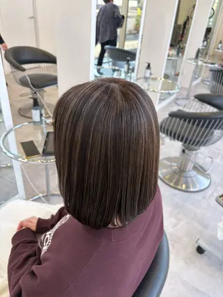 ミディアム カラー TopStyleSHIZUOKA所属・村尾咲季斗 髪質改善/縮毛矯正のヘアスタイル