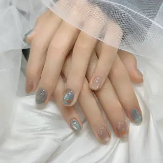 ネイル MoriseNail Jr研修💜はるかのネイルデザイン