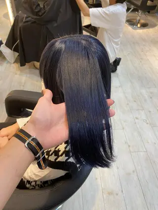 ロング カラー 鈴木/ニュアンス パーマ/メンズのヘアスタイル