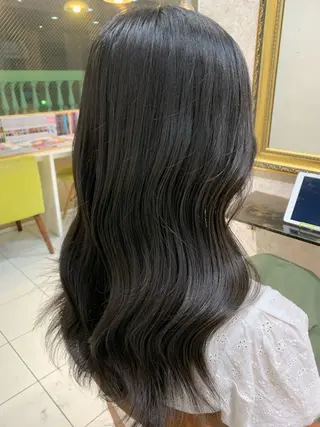 セミロング MORISAKI ✂︎縮毛矯正のヘアスタイル