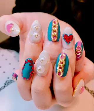 ネイル nailist cocoのネイルデザイン