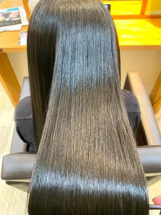 ロング カラー 和歌山髪質改善 那須優太のヘアスタイル