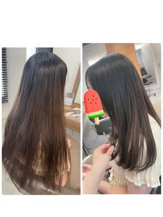 ロング パーマ やまこし 美裕樹のヘアスタイル