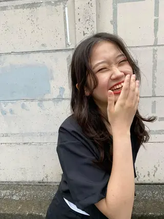ロング 松井美樹/似合わせ ガーリー・韓国のヘアスタイル