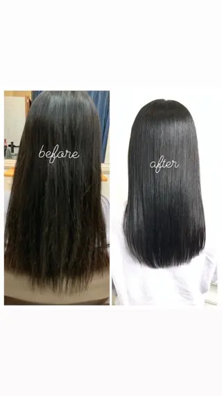 ロング リルウヘアー 天王寺のヘアスタイル