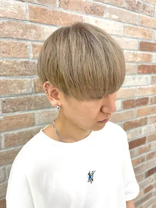 カラー メンズ 黒川 真伍のヘアスタイル