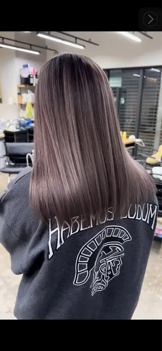 ロング カラー EGAO /藤沢/海外ヘアのヘアスタイル