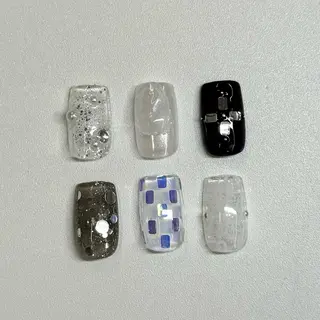 ネイル mutsumi 🩵のネイルデザイン