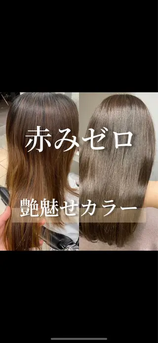 セミロング カラー ショートヘア / 星野菜月のヘアスタイル