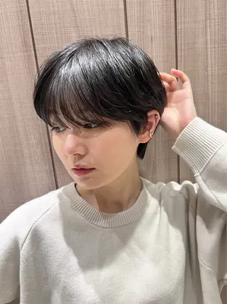 ショート ヘッドスパ/縮毛矯正 /横山陸人のヘアスタイル