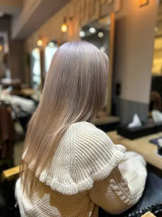 ロング 園田 彩音のヘアスタイル