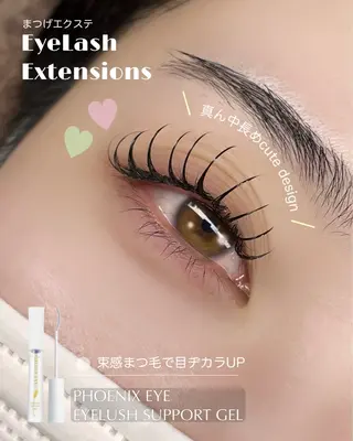 マツエク・マツパ solua Ayamiのマツエク・マツパデザイン