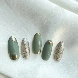 ネイル ⭐︎休業中の練習⭐︎ JNA認定講師髙橋のネイルデザイン