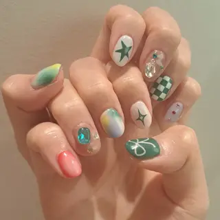 ネイル Nail mood デザイン持ち込みokのネイルデザイン