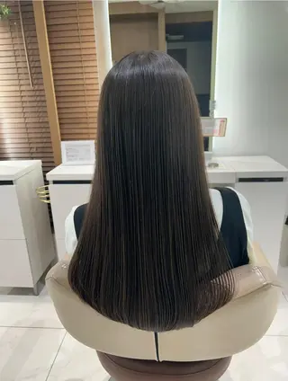 ロング ＡＳＨ大宮/ブリーチ 髪質改善/カラーのヘアスタイル