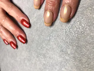 ネイル kiii.__ ✴︎*のネイルデザイン