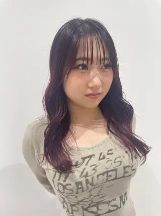 カラー 【レイヤー艶カラー】 🎀moka🎀のヘアスタイル