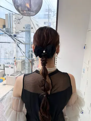 ヘアアレンジ suzuna ⋆꙳✮のヘアスタイル