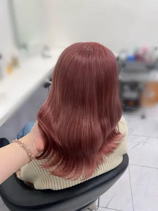 ミディアム カラー 💖札幌カラー 指名No.1💖玲奈のヘアスタイル