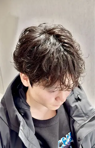 パーマ メンズ 👑駅近メンズサロン パーマ特化北千住👑のヘアスタイル