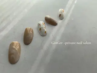 ネイル ginger nail&spaのネイルデザイン
