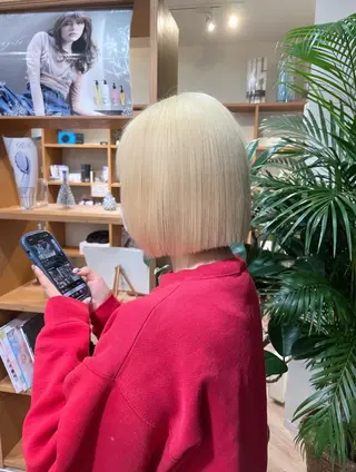 ショート カラー MARLE 布施店のヘアスタイル
